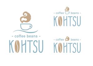 RANDO DESIGN (seiji_lc)さんのコーヒービーンズ・ネットショップ「Kohtsu Coffee」のロゴへの提案