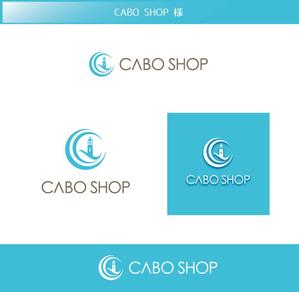 FISHERMAN (FISHERMAN)さんのレディースアパレルのショップサイト「CABO SHOP」のロゴ作成依頼への提案