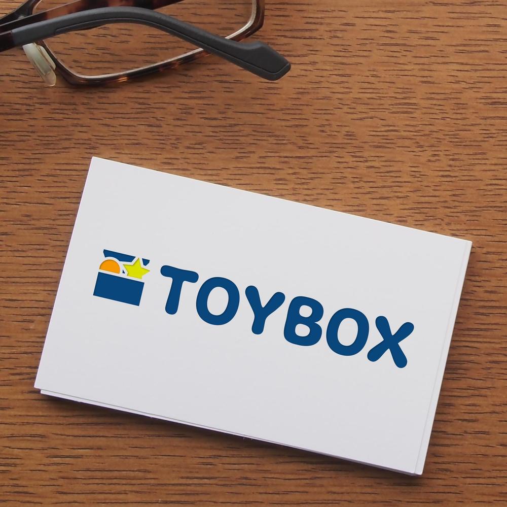 おもちゃレンタルサイト「TOYBOX」のロゴ