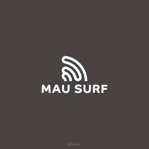kdkt (kdkt)さんのサーフショップ『MAU SURF』のロゴへの提案