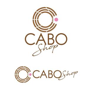 k_press ()さんのレディースアパレルのショップサイト「CABO SHOP」のロゴ作成依頼への提案