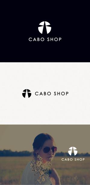 tanaka10 (tanaka10)さんのレディースアパレルのショップサイト「CABO SHOP」のロゴ作成依頼への提案