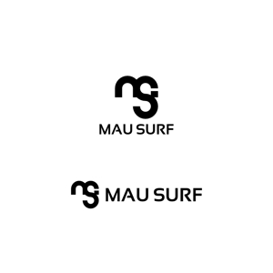 Yolozu (Yolozu)さんのサーフショップ『MAU SURF』のロゴへの提案