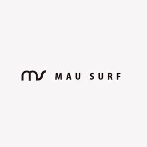 mg_web (mg_web)さんのサーフショップ『MAU SURF』のロゴへの提案