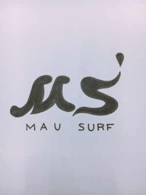 MAMDEN (MAMDEN)さんのサーフショップ『MAU SURF』のロゴへの提案