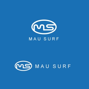 Kurumira (kuruyou)さんのサーフショップ『MAU SURF』のロゴへの提案
