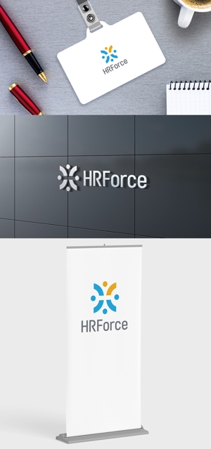 chpt.z (chapterzen)さんのダイレクトリクルーティングを提案する企業「株式会社HRForce」のロゴ作成依頼への提案