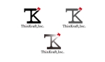 D.R DESIGN (Nakamura__)さんの会社ロゴ作成 / インターネット企業「ThinKraft, Inc.」のロゴ作成への提案