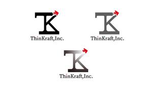 D.R DESIGN (Nakamura__)さんの会社ロゴ作成 / インターネット企業「ThinKraft, Inc.」のロゴ作成への提案