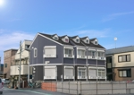 MYdesign (miyu1019mmm)さんの築古アパートの外壁塗装色デザイン作成への提案