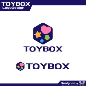 きいろしん (kiirosin)さんのおもちゃレンタルサイト「TOYBOX」のロゴへの提案