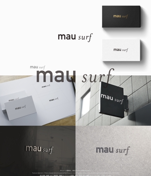 FUTURA (Futura)さんのサーフショップ『MAU SURF』のロゴへの提案
