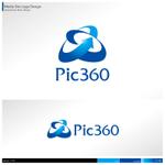 Bash_Design (Bash_Design)さんの360度画像のメディアサイトのロゴ制作への提案
