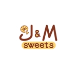 継続支援セコンド (keizokusiensecond)さんのスイーツショップ　J＆M sweets　のロゴへの提案