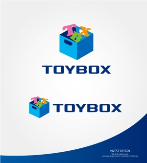 invest (invest)さんのおもちゃレンタルサイト「TOYBOX」のロゴへの提案