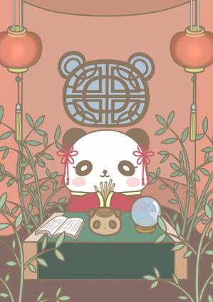 kiriei_8739さんの【ゲーム用】パンダをモチーフにしたマスコットキャラクターのデザインへの提案