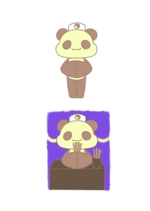 わたがし ()さんの【ゲーム用】パンダをモチーフにしたマスコットキャラクターのデザインへの提案