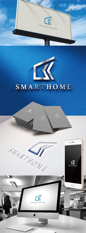 k_31 (katsu31)さんの住宅会社「SMARTHOME」のロゴ、書体への提案