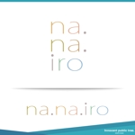 Innocent public tree (nekosu)さんのレディースアパレルブランド「na.na.iro」のロゴデザインへの提案