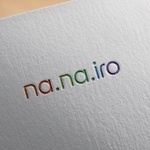 Pokke (pokke_desu)さんのレディースアパレルブランド「na.na.iro」のロゴデザインへの提案