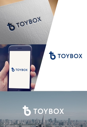 web_rog ()さんのおもちゃレンタルサイト「TOYBOX」のロゴへの提案