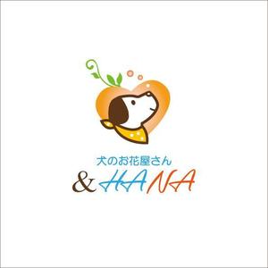 miruchan (miruchan)さんの犬猫フラワーショップサイト　＆HANA　のロゴへの提案