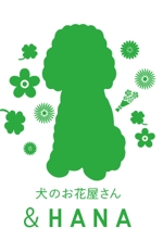 creative1 (AkihikoMiyamoto)さんの犬猫フラワーショップサイト　＆HANA　のロゴへの提案