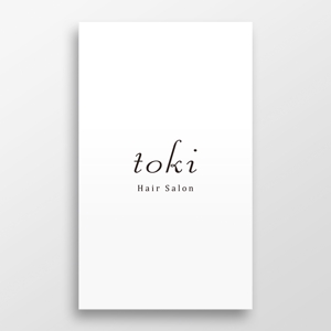 doremi (doremidesign)さんの美容室2店舗目オープン「toki」のロゴデザイン依頼への提案