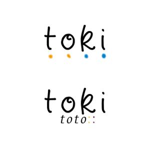 Hagemin (24tara)さんの美容室2店舗目オープン「toki」のロゴデザイン依頼への提案