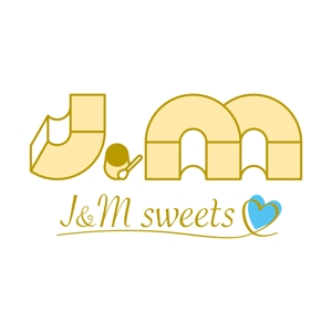 SAHI (sahi)さんのスイーツショップ　J＆M sweets　のロゴへの提案