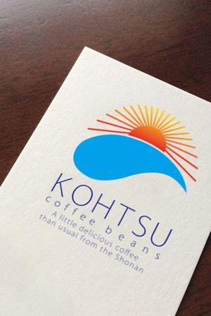 楽久庵 (bears1)さんのコーヒービーンズ・ネットショップ「Kohtsu Coffee」のロゴへの提案