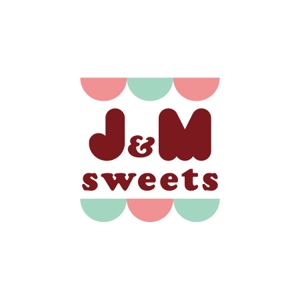 さんのスイーツショップ　J＆M sweets　のロゴへの提案