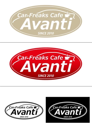ぷろ〜ば〜 (plover)さんのクルマ好きの集まるカフェのロゴへの提案