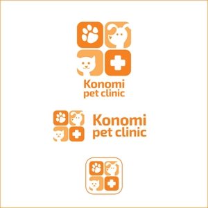 queuecat (queuecat)さんの動物病院のロゴ/konomi動物病院への提案