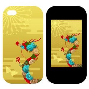 rinaokukawaさんの伝統工芸：蒔絵iPhoneカバー用のイラスト制作への提案