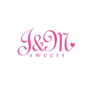 Hagemin (24tara)さんのスイーツショップ　J＆M sweets　のロゴへの提案
