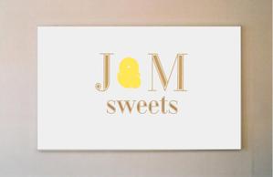 shinako (shinako)さんのスイーツショップ　J＆M sweets　のロゴへの提案