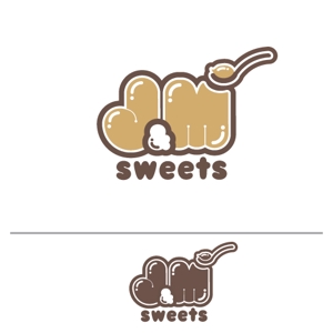 baku_modokiさんのスイーツショップ　J＆M sweets　のロゴへの提案