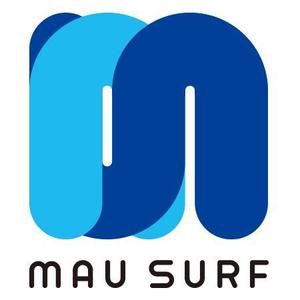 87design (hanaden7)さんのサーフショップ『MAU SURF』のロゴへの提案