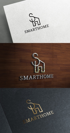 株式会社ガラパゴス (glpgs-lance)さんの住宅会社「SMARTHOME」のロゴ、書体への提案