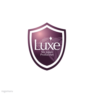 ロゴ研究所 (rogomaru)さんの「Luxe　Sky Japan Production」のロゴ作成への提案