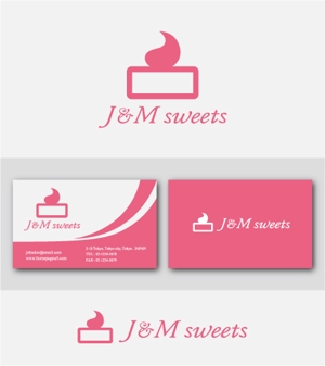 drkigawa (drkigawa)さんのスイーツショップ　J＆M sweets　のロゴへの提案