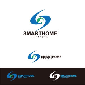 kora３ (kora3)さんの住宅会社「SMARTHOME」のロゴ、書体への提案