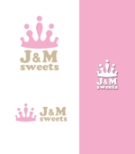 serve2000 (serve2000)さんのスイーツショップ　J＆M sweets　のロゴへの提案