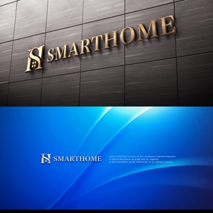 Riku5555 (RIKU5555)さんの住宅会社「SMARTHOME」のロゴ、書体への提案