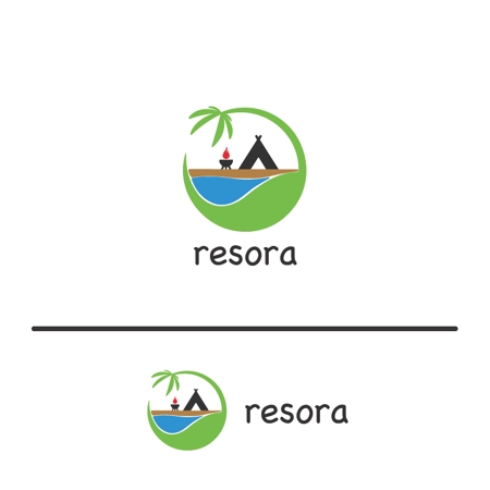 lucas (magodesign)さんのサービス名「resora」の文字書体とロゴへの提案