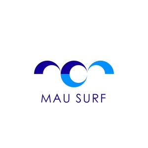 maamademusic (maamademusic)さんのサーフショップ『MAU SURF』のロゴへの提案