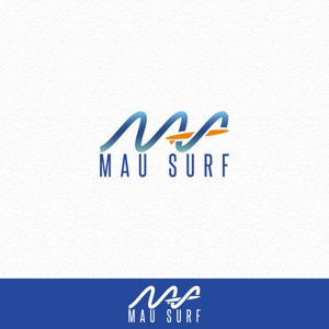 ArtStudio MAI (minami-mi-natz)さんのサーフショップ『MAU SURF』のロゴへの提案