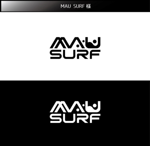 FISHERMAN (FISHERMAN)さんのサーフショップ『MAU SURF』のロゴへの提案
