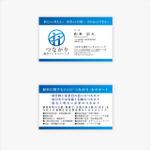Keypher (Keypher247)さんの経営コンサルタント会社『つながり経営コンサルティング』の名刺デザインへの提案
